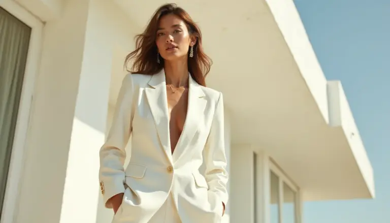Blazer Branco no Verão: Looks Incríveis Que Você Precisa Ver Blazer Branco no Verão: Looks Incríveis Que Você Precisa Ver