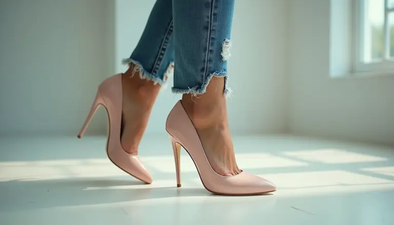 Scarpin Fino e Jeans Destroyed: O Guia Essencial Scarpin Fino e Jeans Destroyed: O Guia Essencial de 2026