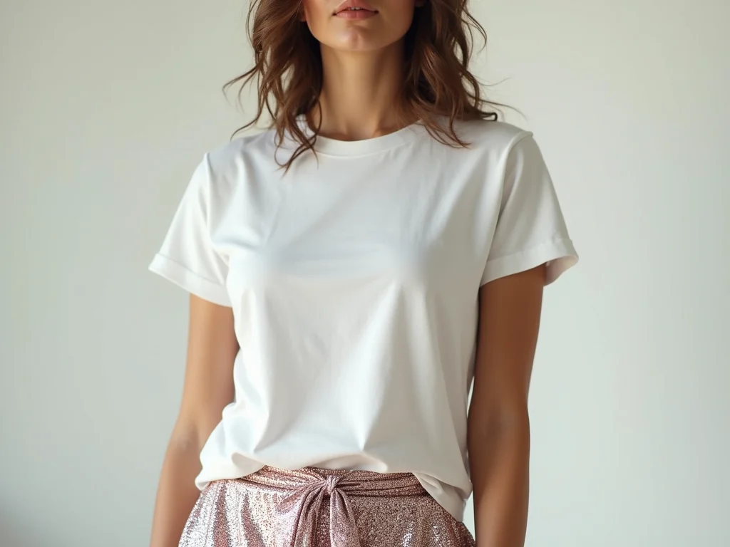 T-Shirt Branca e Saia de Brilho: O Guia Definitivo 2026 T-Shirt Branca e Saia de Brilho: O Guia Definitivo 2026
