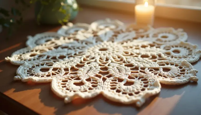 Como Fazer Crochê File Toalhinhas: Motivos Lindos e Originais