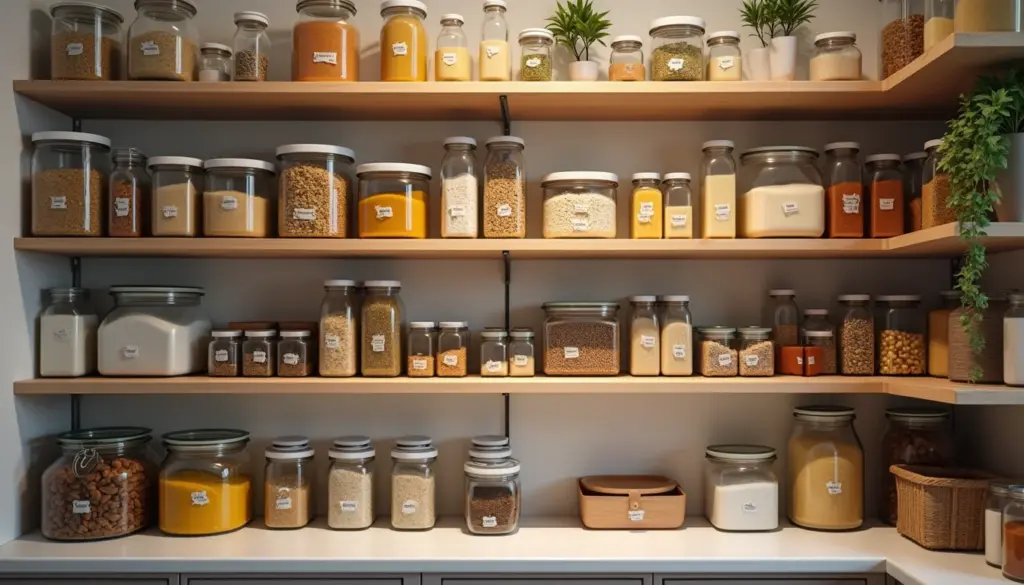 Despensa da Família Impecável: Etiquetas Que Transformam!