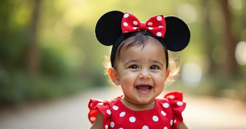Fantasia Minnie para Bebê de 1 Ano: [Looks Incríveis]
