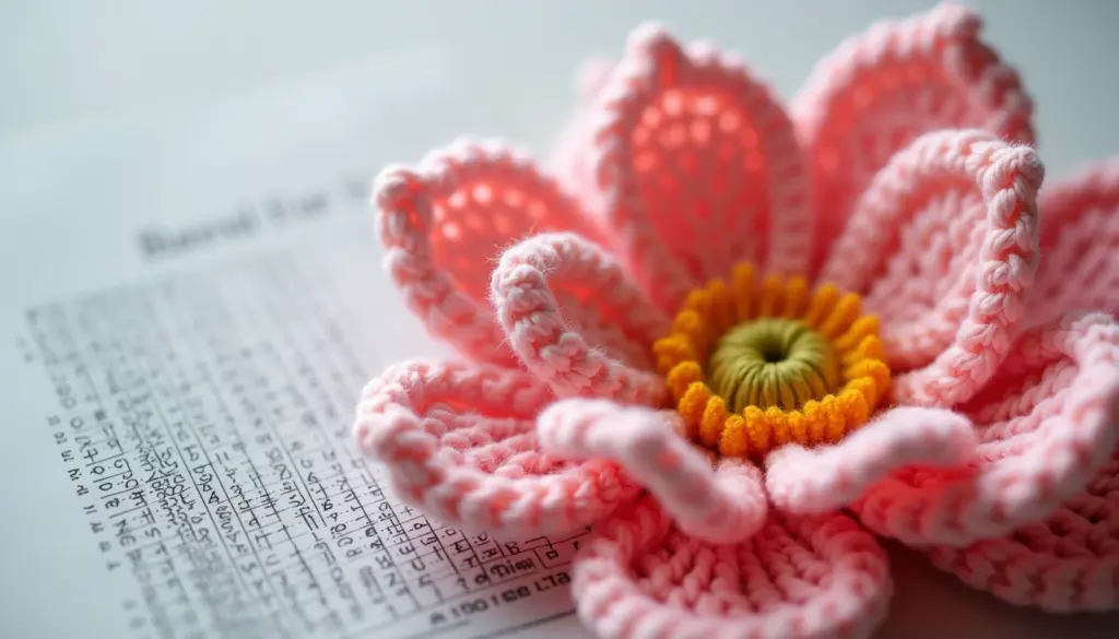 Flores de Crochê com Gráfico: Crie Peças Incríveis Fácil!