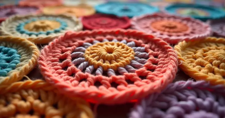 Gráfico de Hexágono em Crochê: Transforme Suas Peças!