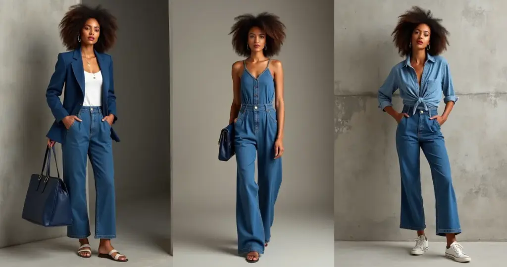 18 Ideias de Looks com Macacão Jeans para Todas as Ocasiões (Do Trabalho à Festa) 18 Ideias de Looks com Macacão Jeans para Todas as Ocasiões (Do Trabalho à Festa)