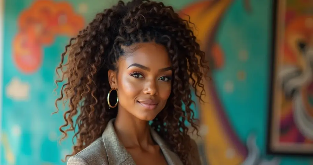 60+ Ideias de Trança Nagô com Box Braids: Visual Poderoso que Dá 4 Semanas