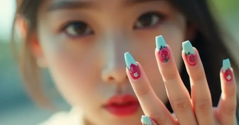 Kim Yoo Jung Unha Decorada: O Segredo Glow para 2026
