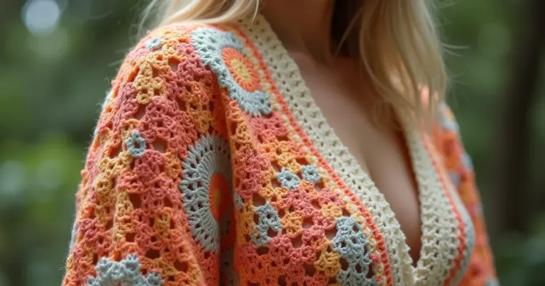 Kimono de Crochê Passo a Passo: Seu Guia Fácil e Rápido