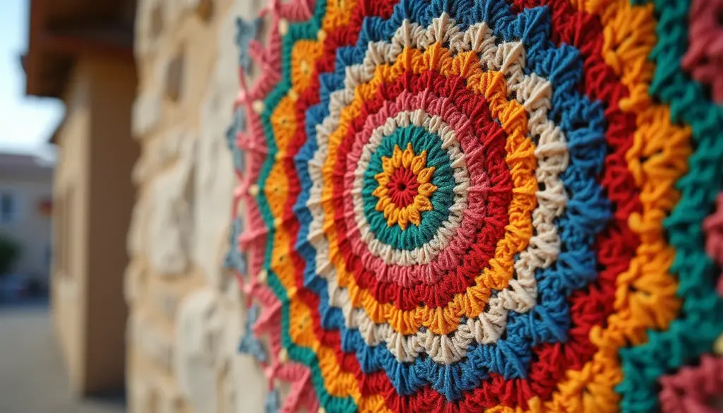 Mandala de Crochê na Parede: A Tendência Chique de 2026