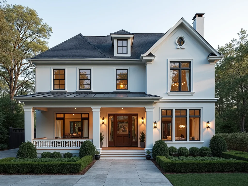 Fachadas Clássicas: 7 Cores Que Valorizam Sua Casa em 2026 Fachadas Clássicas: 7 Cores Que Valorizam Sua Casa em 2026