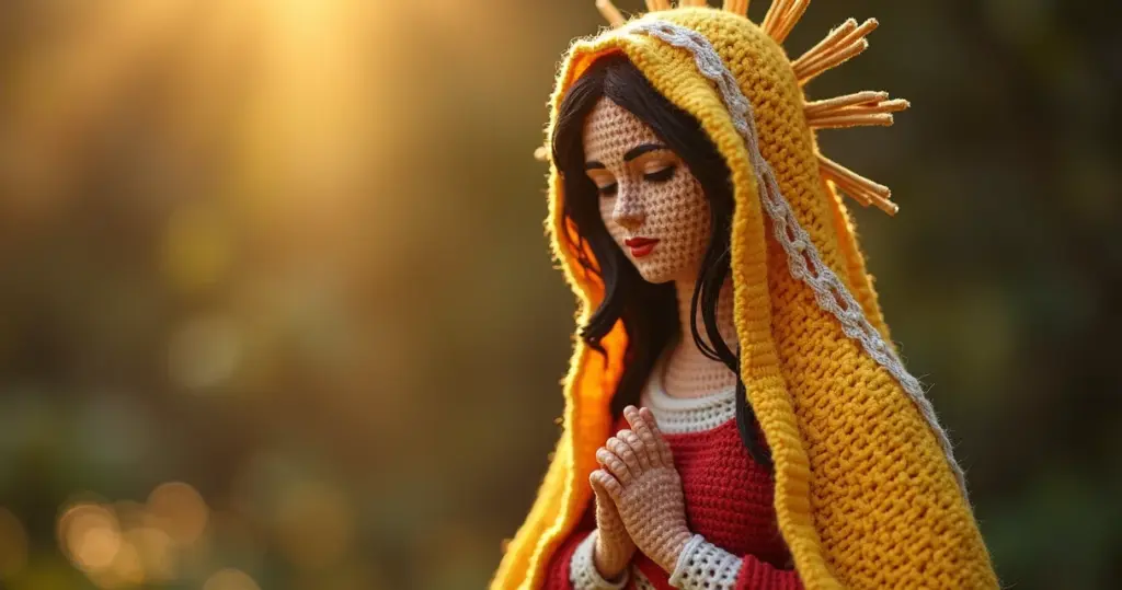 Nossa Senhora de Crochê: segredos que só um artesão experiente revela
