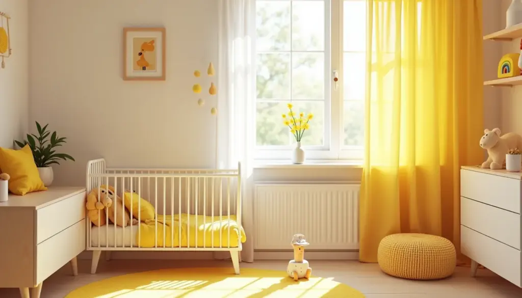 Quarto de Bebê Amarelo: 5 Ideias Brilhantes Para um Espaço Alegre