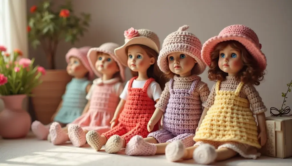 Faça Roupas de Boneca de Crochê Incríveis: Tutoriais 2026