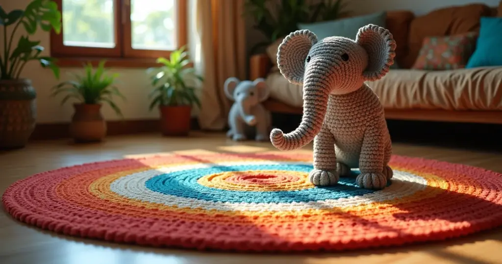 Tapete de Croche Elefante: o segredo de um expert para iniciantes!