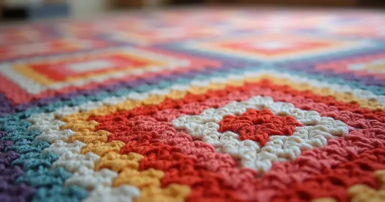 5 Dicas para Tapete de Crochê Losango com Gráfico Perfeito 5 Dicas para Tapete de Crochê Losango com Gráfico Perfeito