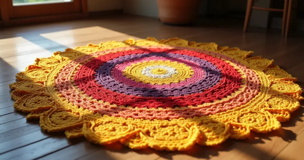 Tapete Leque de Croche com Grafico: Crie o seu (Passo a Passo)