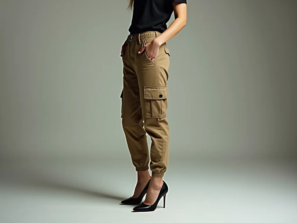 Calça Cargo com Salto Alto: O Guia de Estilo de 2026