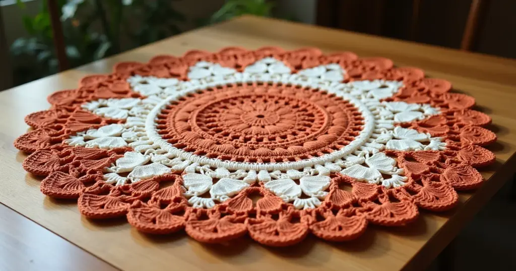Toalha de Croche Redonda Grande com Gráfico: Descubra o Padrão Exclusivo [Passo a Passo]