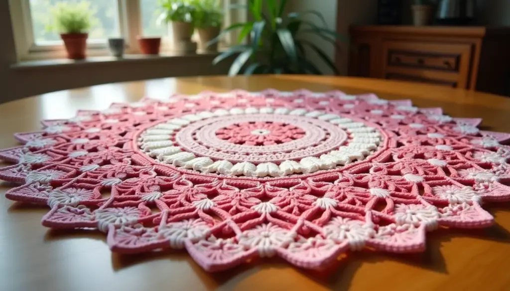 Seu Guia para a Toalha de Mesa de Crochê Redonda Perfeita!