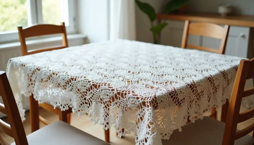 Como Criar Toalhas de Mesa de Crochê Retangular Perfeitas