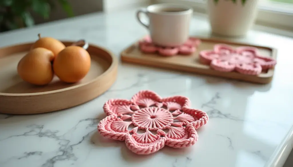 Como Fazer Toalhinhas de Crochê Lindas Para Bandeja