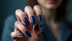 Unhas Decoradas Azul Escuro: 5 Ideias Incríveis Que Vão Te Conquistar