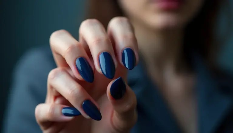Unhas Decoradas Azul Escuro: 5 Ideias Incríveis Que Vão Te Conquistar