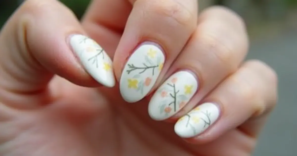 7 Dicas de Unha Decorada Branca Amendoada para Mãos Impecáveis 7 Dicas de Unha Decorada Branca Amendoada para Mãos Impecáveis