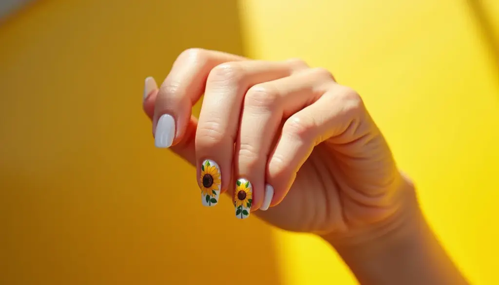 Unha Decorada Girassol: 5 Ideias Incríveis Para o Verão 2026