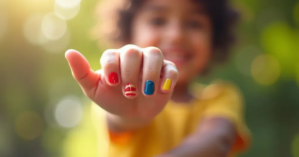 Unha Decorada Infantil Fácil: 7 Modelos Incríveis para Fazer em Casa