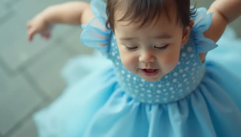 Vestido Azul Bebê: O Segredo das Mais Chiques Vestido Azul Bebê: O Segredo das Mais Chiques em 2026