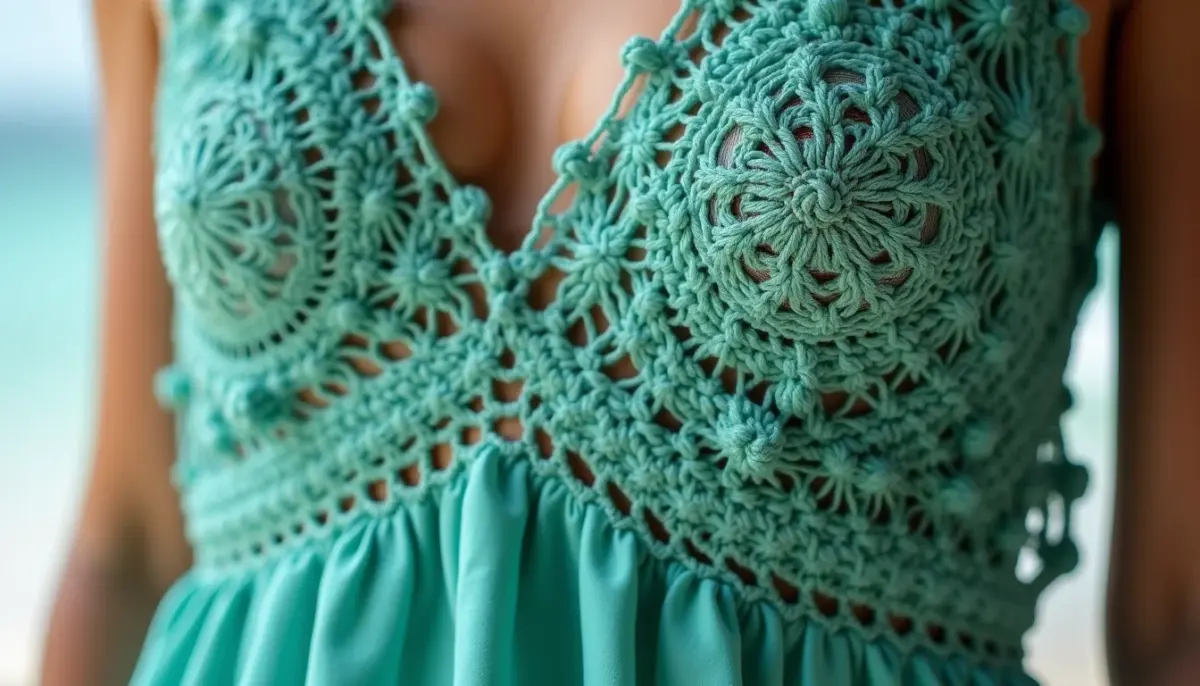 Vestido de Crochê Verde Água: A Tendência Chique Vestido de Crochê Verde Água: A Tendência Chique de 2026