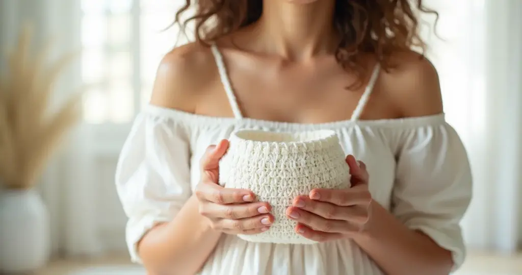 Bico de Crochê para Fralda: Transforme Peças Básicas em Luxo