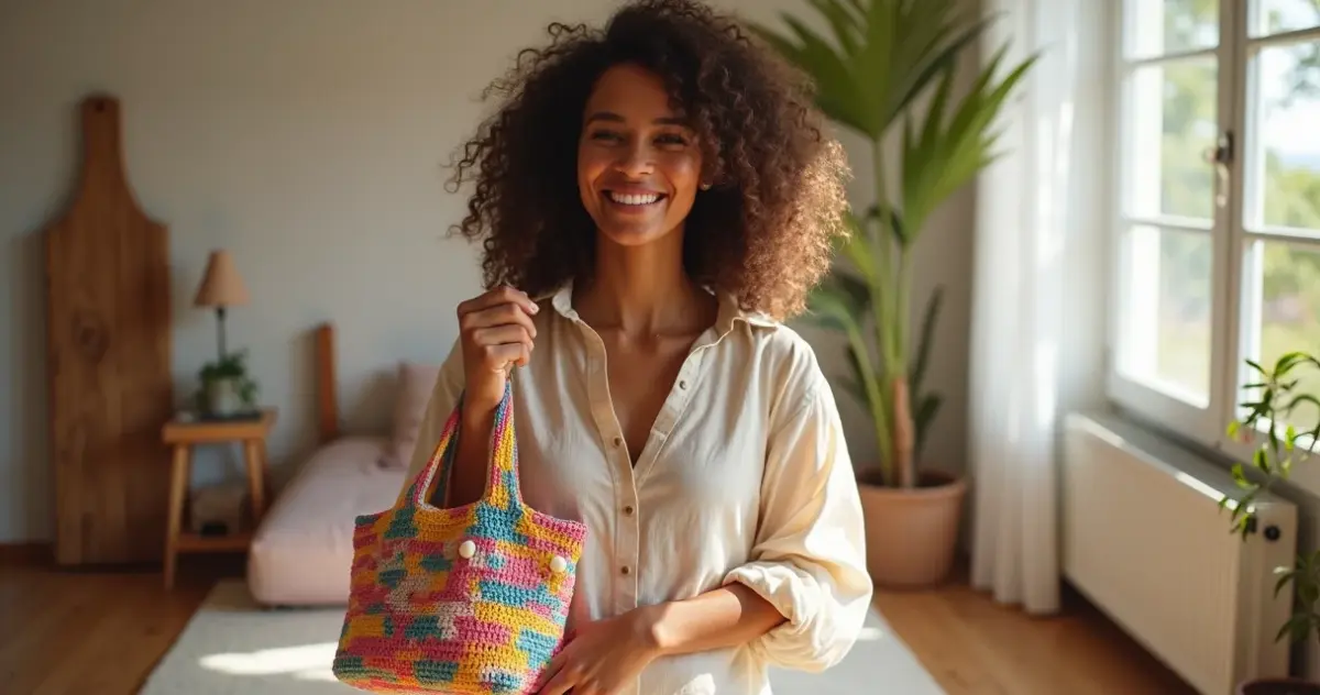Bolsa infantil de crochê: o toque que transforma o look da criança