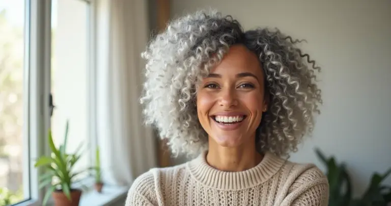 21 Ideias de Cabelo Grisalho Crespo: Do Corte à Hidratação Perfeita 21 Ideias de Cabelo Grisalho Crespo: Do Corte à Hidratação Perfeita