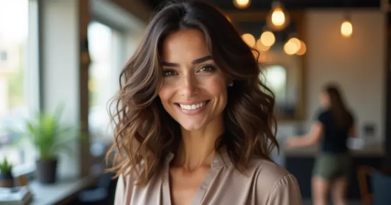 17 Ideias de Cabelo Ondulado no Ombro Feminino: Do Corte à Finalização 17 Ideias de Cabelo Ondulado no Ombro Feminino: Do Corte à Finalização