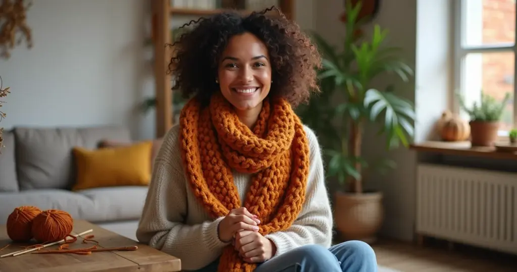 Cachecol Trico Croche: Faça o Seu em 6 Passos (Mesmo Iniciante)