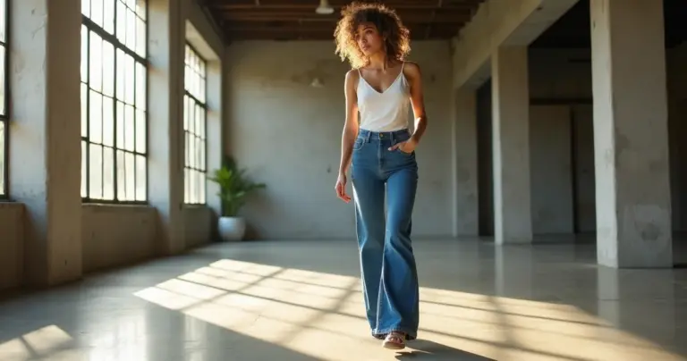 18 Ideias de Calça Jeans Pantalona Como Usar Para Alongar Seu Corpo 18 Ideias de Calça Jeans Pantalona Como Usar Para Alongar Seu Corpo