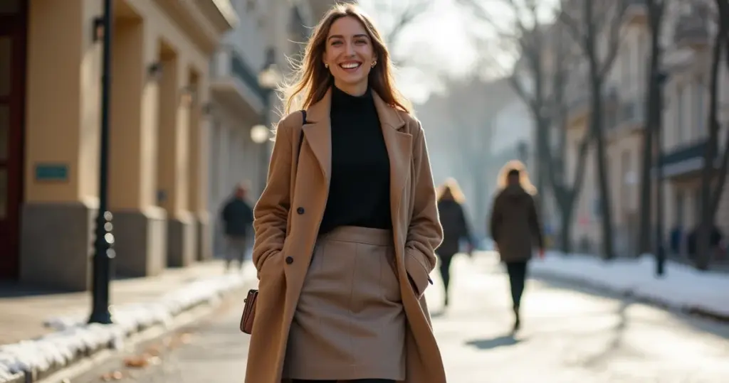 Como usar saia envelope no inverno sem passar frio: o truque das camadas Como usar saia envelope no inverno sem passar frio: o truque das camadas