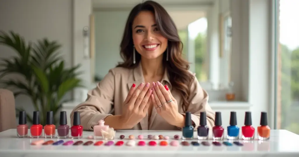 22 Ideias de Cores de Esmalte na Unha que Valorizam Seu Tom de Pele