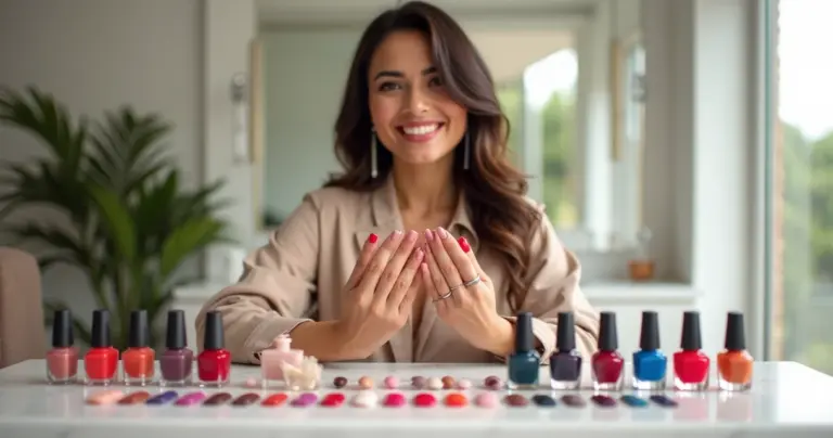 22 Ideias de Cores de Esmalte na Unha que Valorizam Seu Tom de Pele