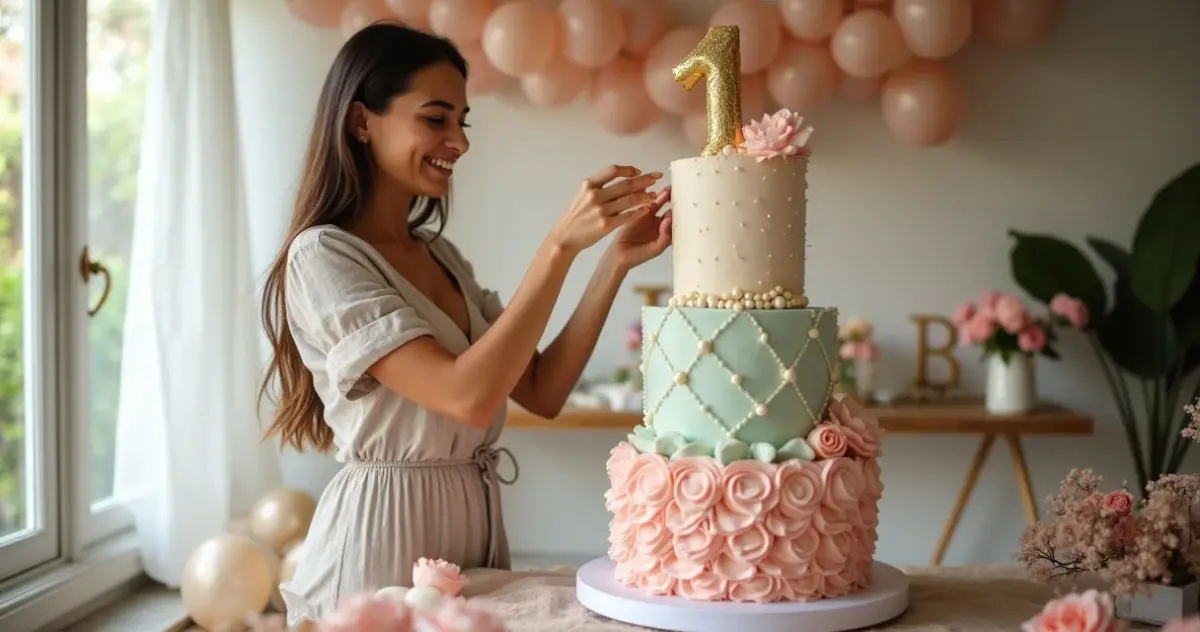 45 Ideias de Decoração Bolo 1 Aninho para Fotos Inesquecíveis