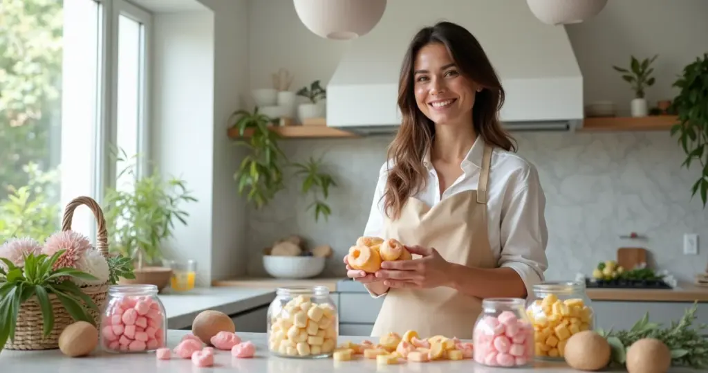 18 Ideias de Decoração com Bala de Coco Que Fazem Festa em 5 Minutos