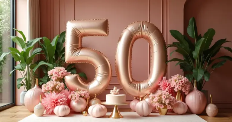 23 Ideias de Decoração de Aniversário de 50 Anos Feminino Simples e Elegante 23 Ideias de Decoração de Aniversário de 50 Anos Feminino Simples e Elegante