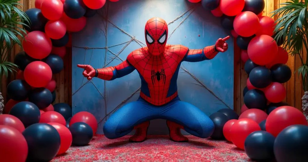 15 Ideias de Decoração de Aniversário do Homem-Aranha que Criam Imersão