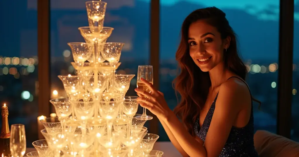 15 Ideias de Decoração de Ano Novo com Taças que Vão Encantar Seus Convidados 15 Ideias de Decoração de Ano Novo com Taças que Vão Encantar Seus Convidados