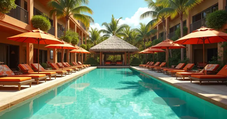 18 Ideias de Decoração de Area de Piscina que Viram Seu Quintal em Resort 18 Ideias de Decoração de Area de Piscina que Viram Seu Quintal em Resort
