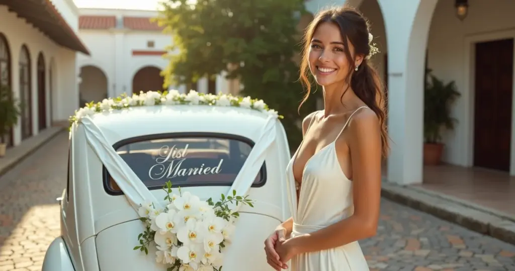 27 Ideias de Decoração de Carros de Noiva que Funcionam no Brasil