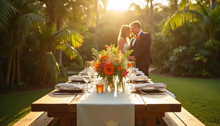 43 ideias de decoração de casamento ao ar livre simples e barato que cabem no bolso