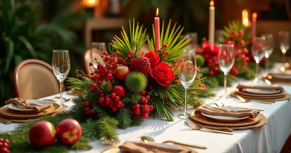 23 Ideias de Decoração de Natal Mesa da Ceia que Ninguém Te Contou